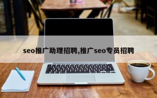 seo推广助理招聘,推广seo专员招聘