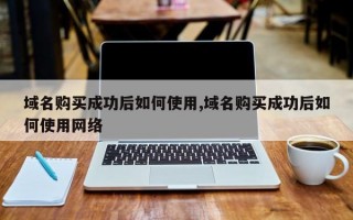 域名购买成功后如何使用,域名购买成功后如何使用网络