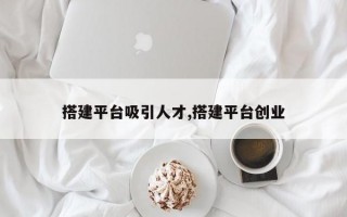 搭建平台吸引人才,搭建平台创业