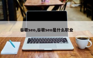 谷歌seo,谷歌seo是什么职业