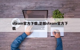 steam官方下载,正版steam官方下载