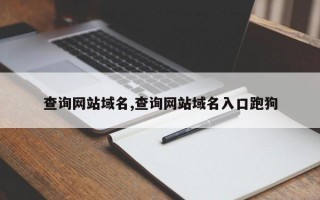 查询网站域名,查询网站域名入口跑狗