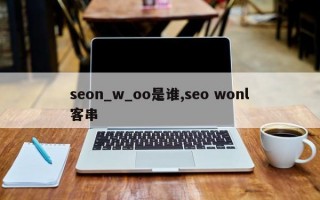 seon_w_oo是谁,seo wonl客串