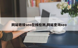 网站链接seo在线检测,网站查询seo