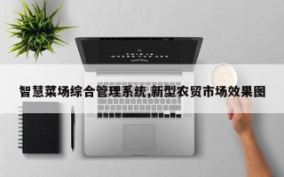 智慧菜场综合管理系统,新型农贸市场效果图