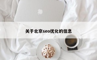 关于北京seo优化的信息