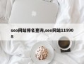 seo网站排名查询,seo网站119908