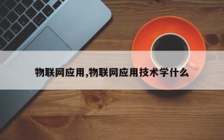 物联网应用,物联网应用技术学什么