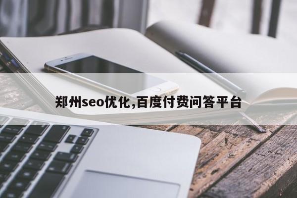 郑州seo优化,百度付费问答平台-第1张图片