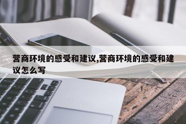 营商环境的感受和建议,营商环境的感受和建议怎么写-第1张图片