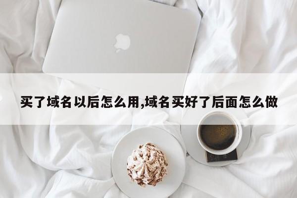 买了域名以后怎么用,域名买好了后面怎么做-第1张图片